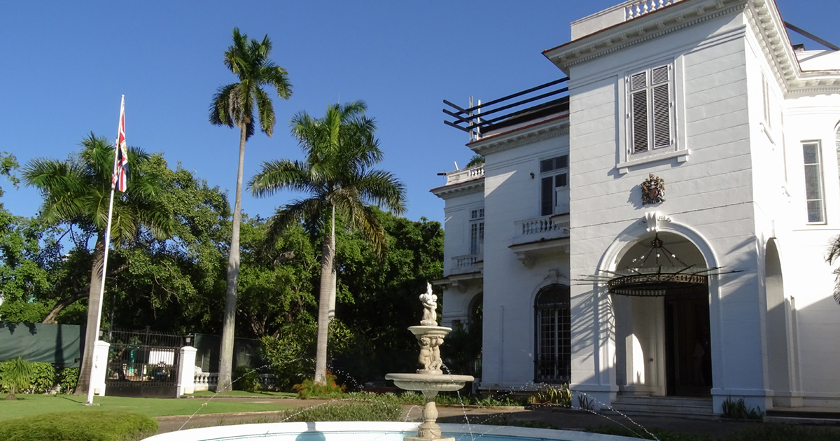 Residencia del Embajador Británico en La Habana © CiberCuba