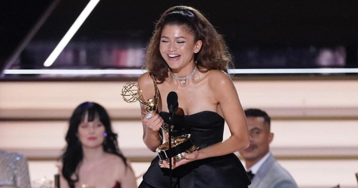 Zendaya en los Premios Emmy 2022 © Instagram / Emmys, Television Academy