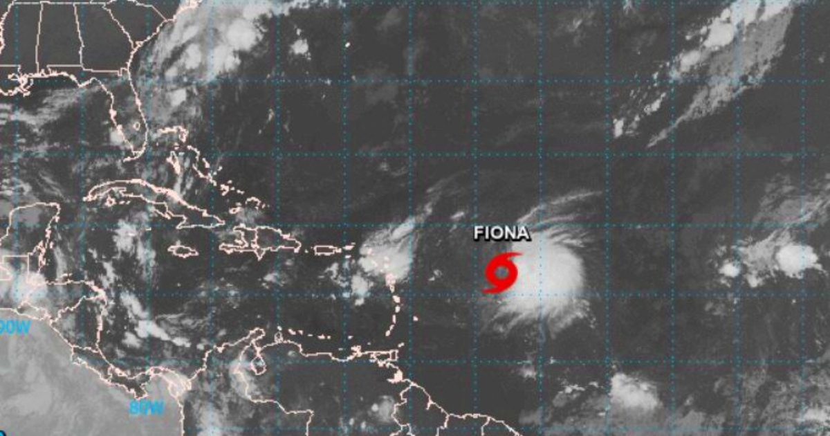 Tormenta Tropical Fiona © NOAA