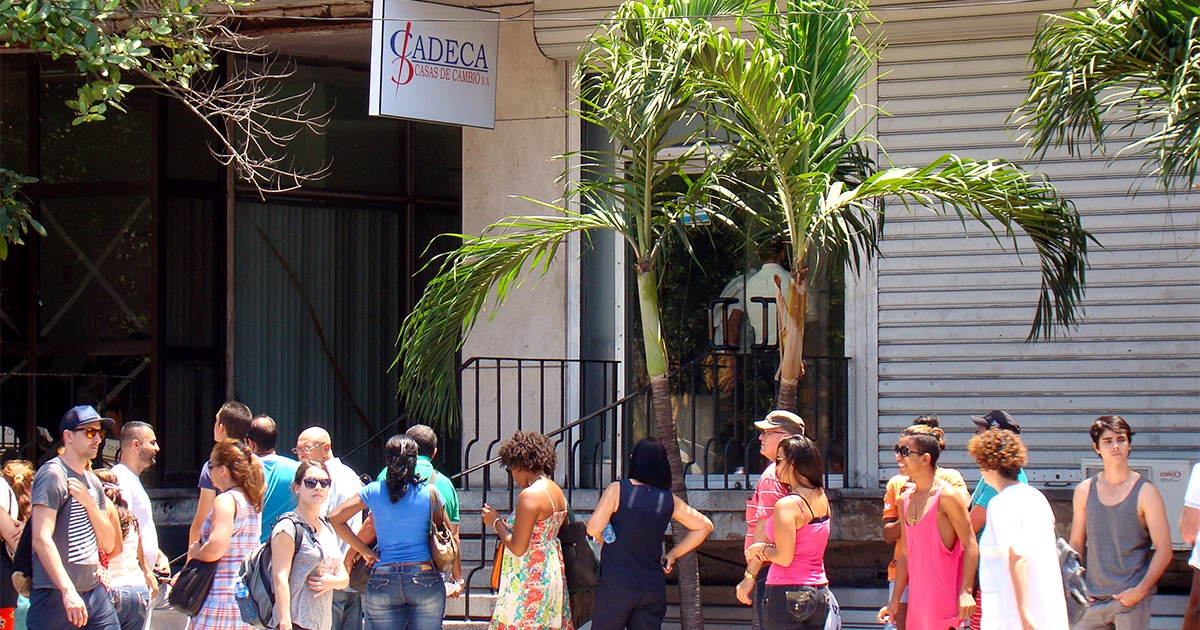 Casa de Cambio en La Habana © CiberCuba
