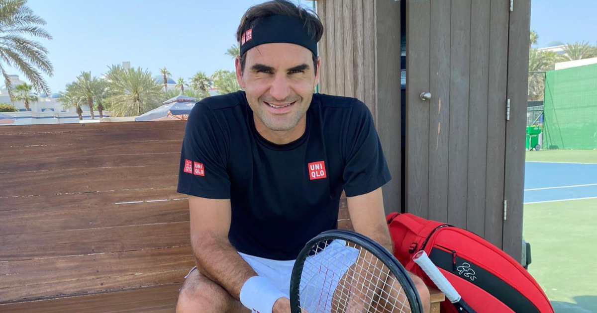 Roger Federer © Twitter / Roger Federer