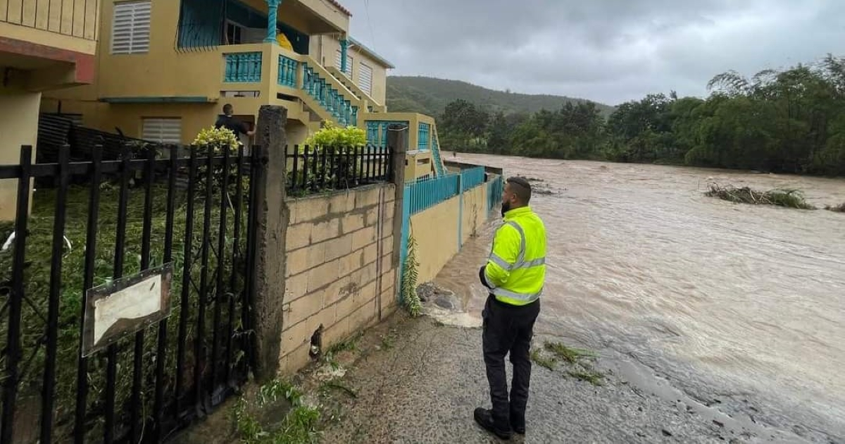 Inundaciones catastróficas en Puerto Rico por huracán Fiona. © Twitter/Pedro Pierluisi