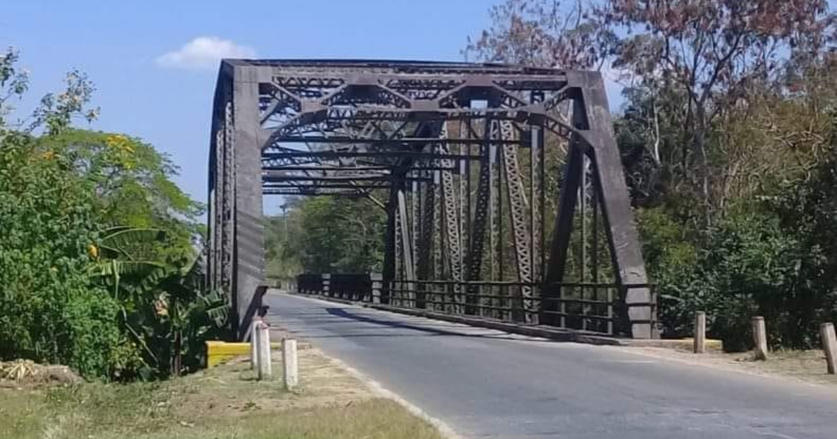 Puente Canímar en Matanzas © Facebook/Gobierno Provincial del Poder Popular en Matanzas