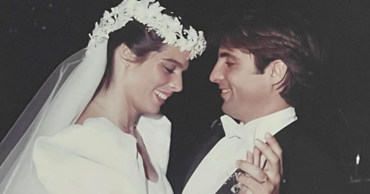 Andy García y su esposa Marivi en el momento de su boda © Instagram / Andy García