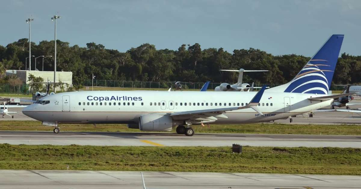 Avión de Copa Airlines © Twitter / Copa Airlines