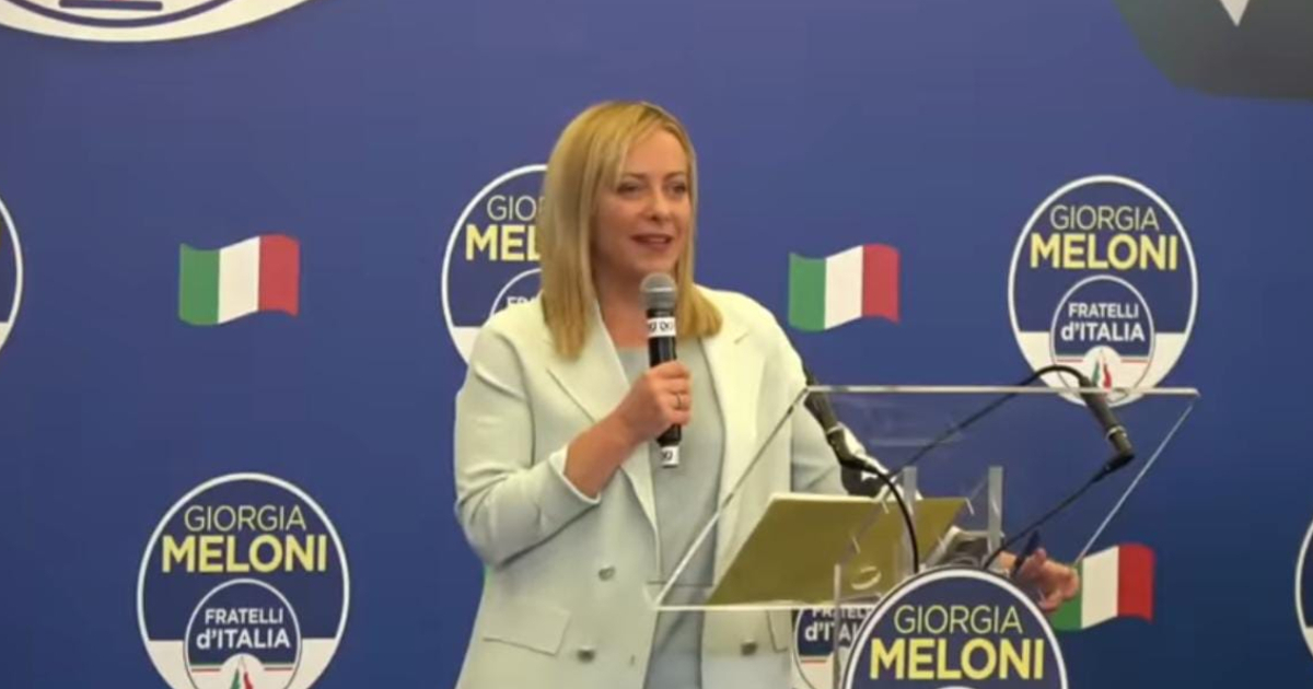 Giorgia Meloni © Captura de video / BBC
