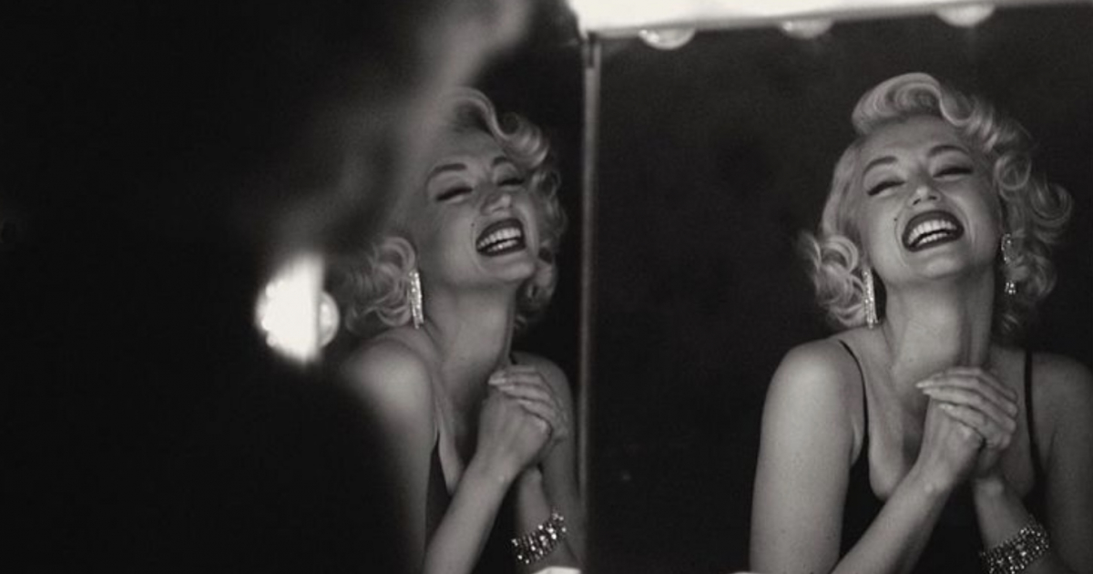 Ana de Armas en su papel de Marilyn Monroe © Instagram del artista