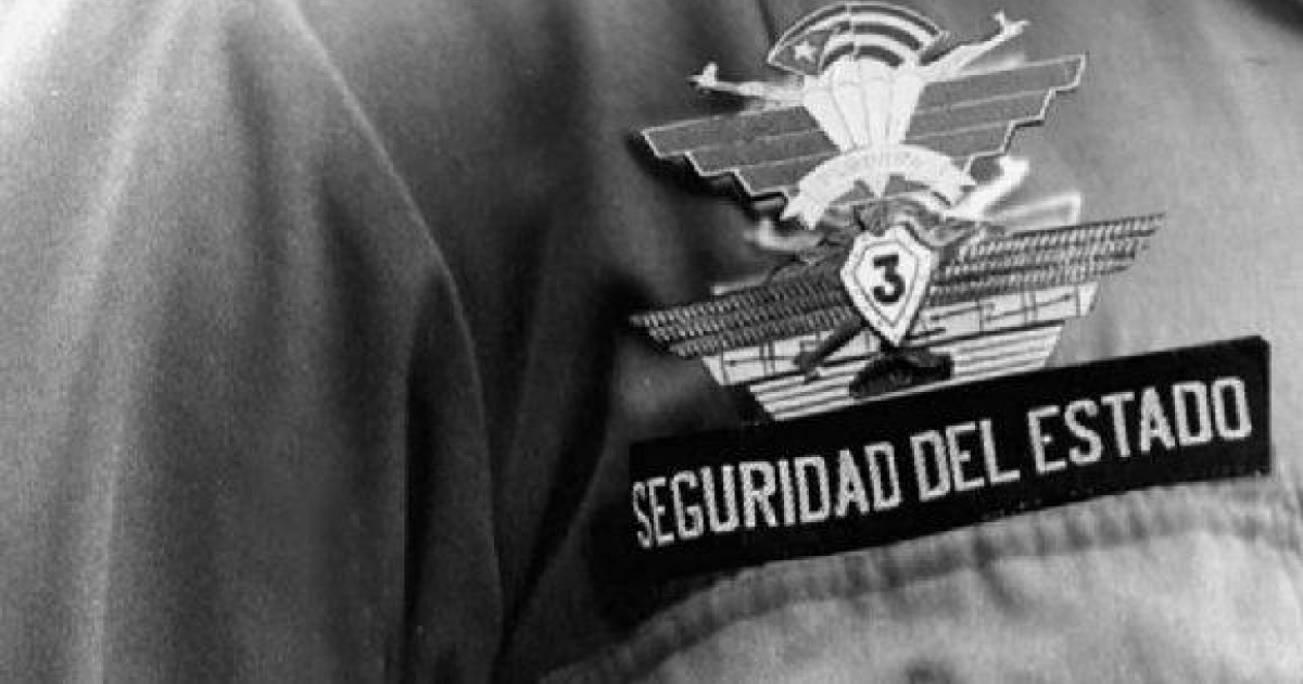Distintivo de la Seguridad del Estado cubana © Prensa Latina