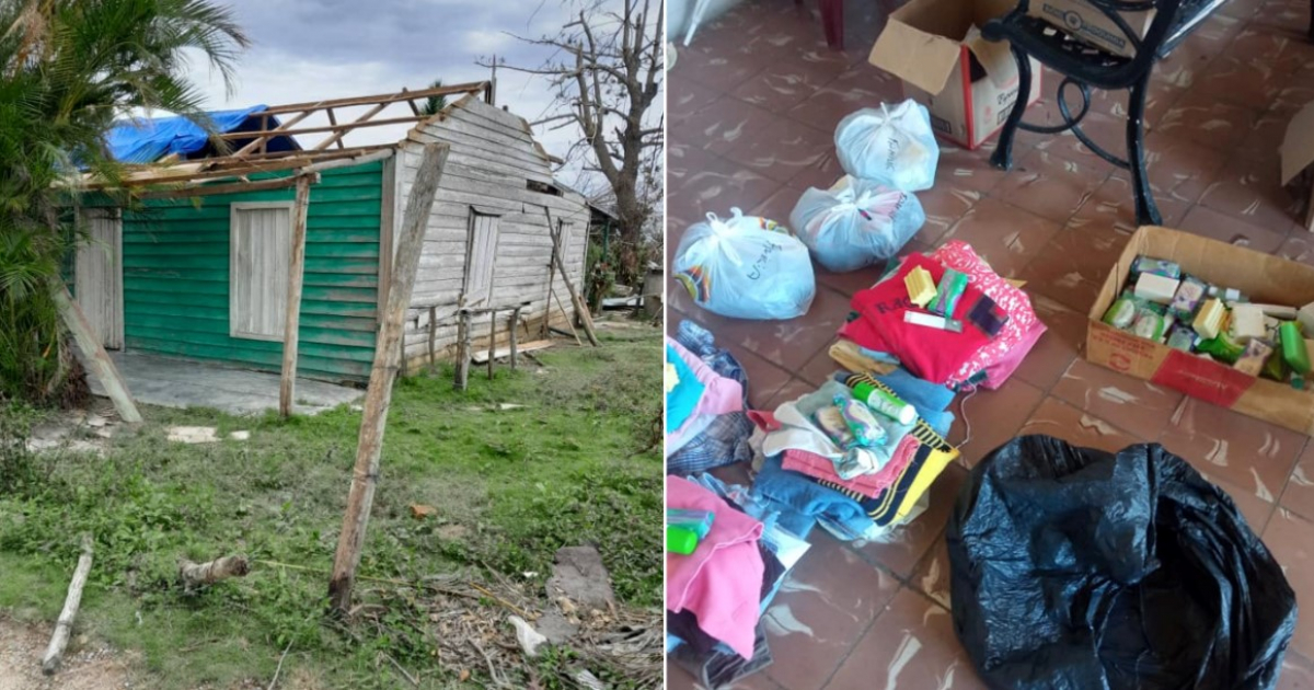 Cubanos recolectan artículos de primera necesidad para damnificados © Facebook / Proyecto FARO