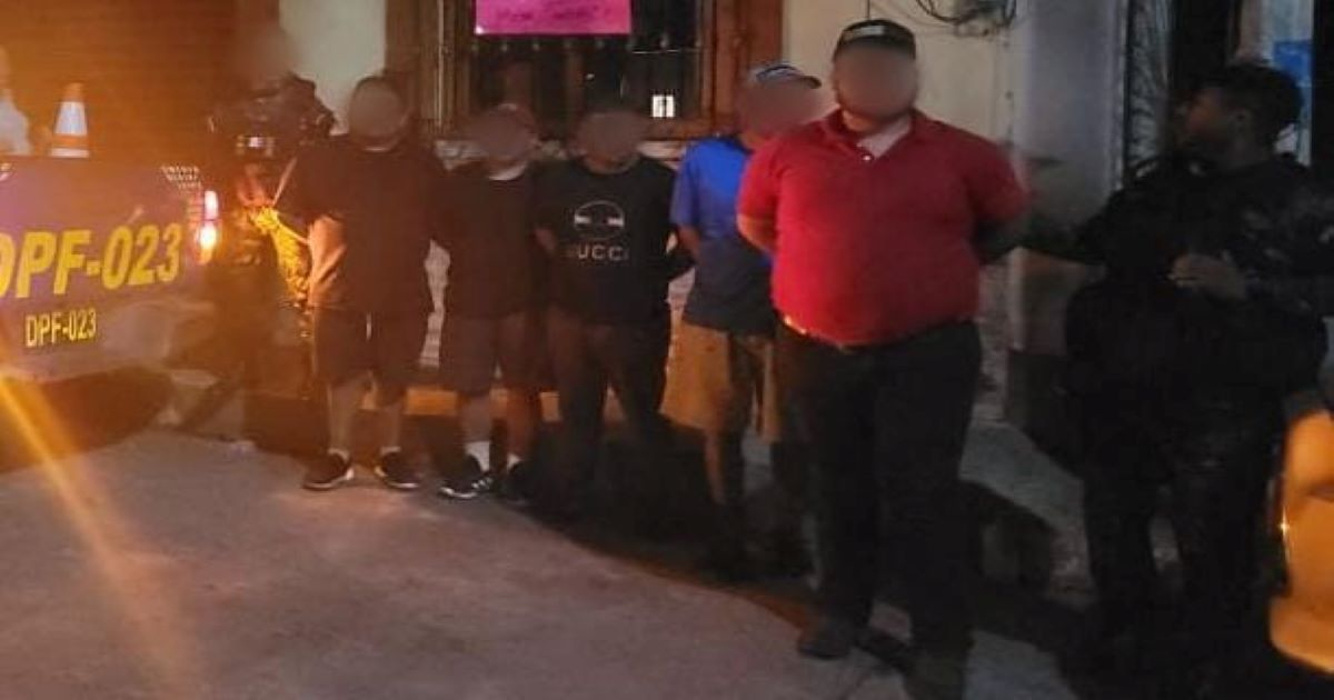 Supuestos coyotes detenidos en Guatemala. © Facebook/Policía Nacional Civil de Guatemala