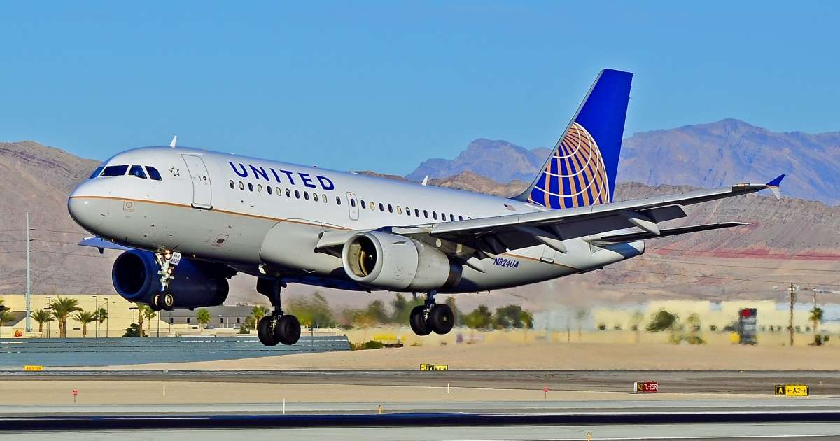 Avión de United Airlines © Flickr/Tomás del Coro