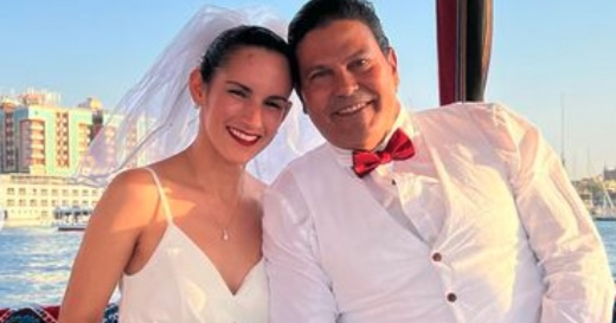Gattorno junto a su esposa Adamarys Espinosa © Instagram / Adamarys Espinosa