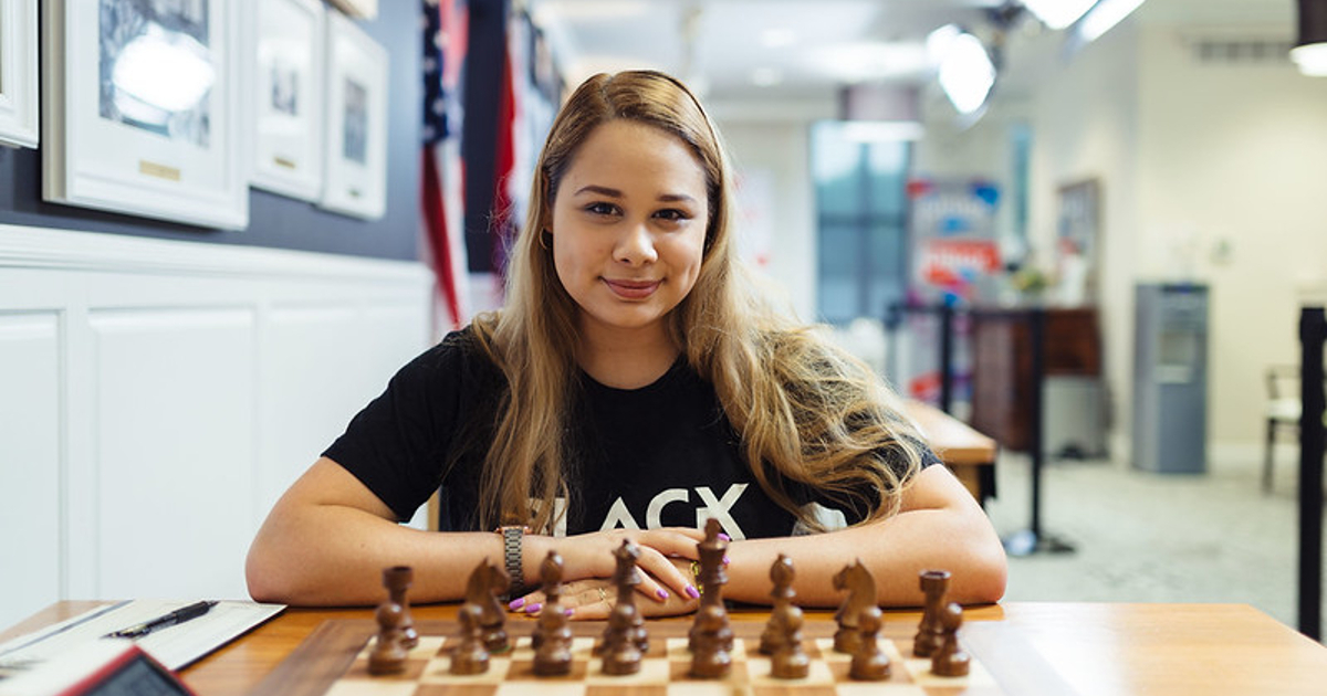 Thalía Cervantes, memorable conquista en el torneo de EE.UU. © @STLChessClub