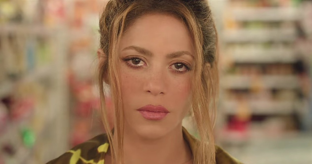 Shakira en el vídeo musical de "Monotonía" © Youtube / Shakira