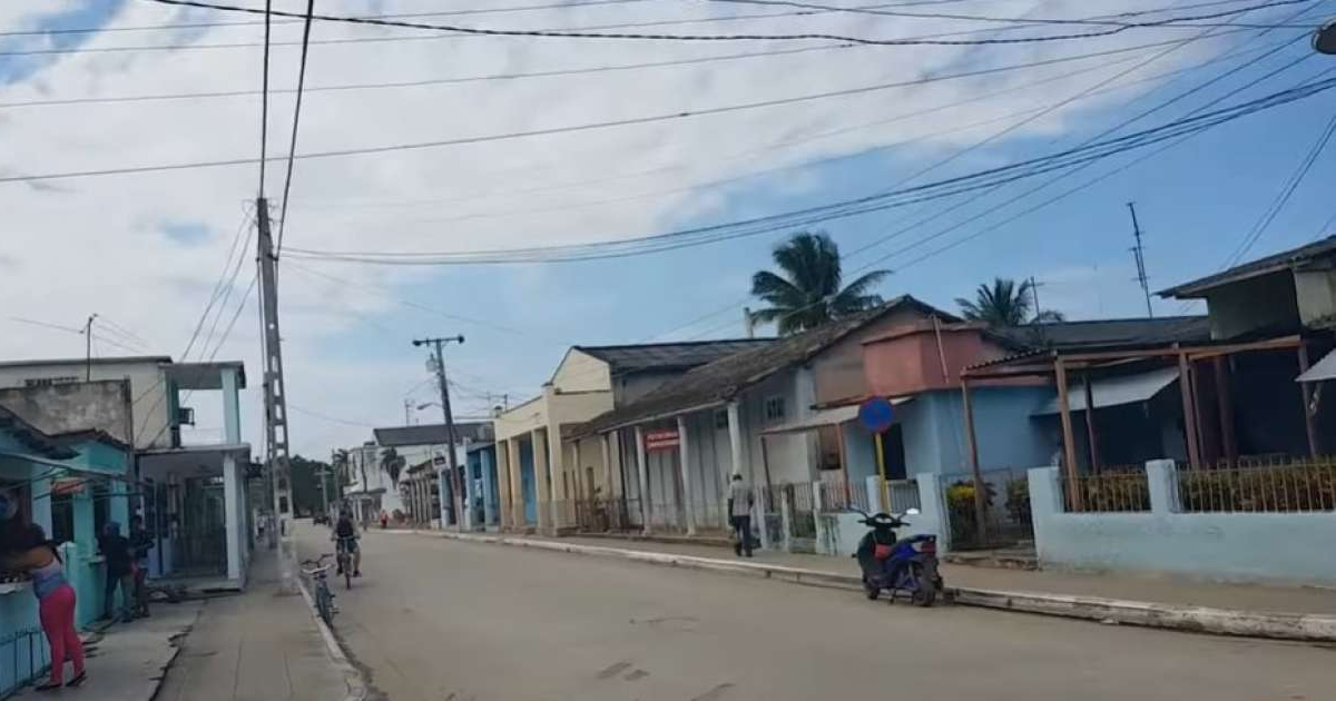 Calle de Minas, Camagüey (Imagen de referencia) © Captura de video de YouTube de Cuba Vídeos