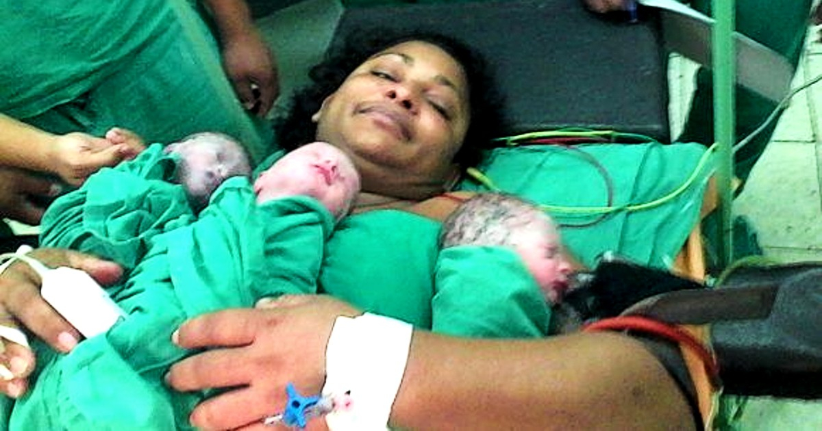 Primer nacimiento de trillizos por reproducción asistida en Santiago de Cuba (imagen de archivo) © Cubadebate