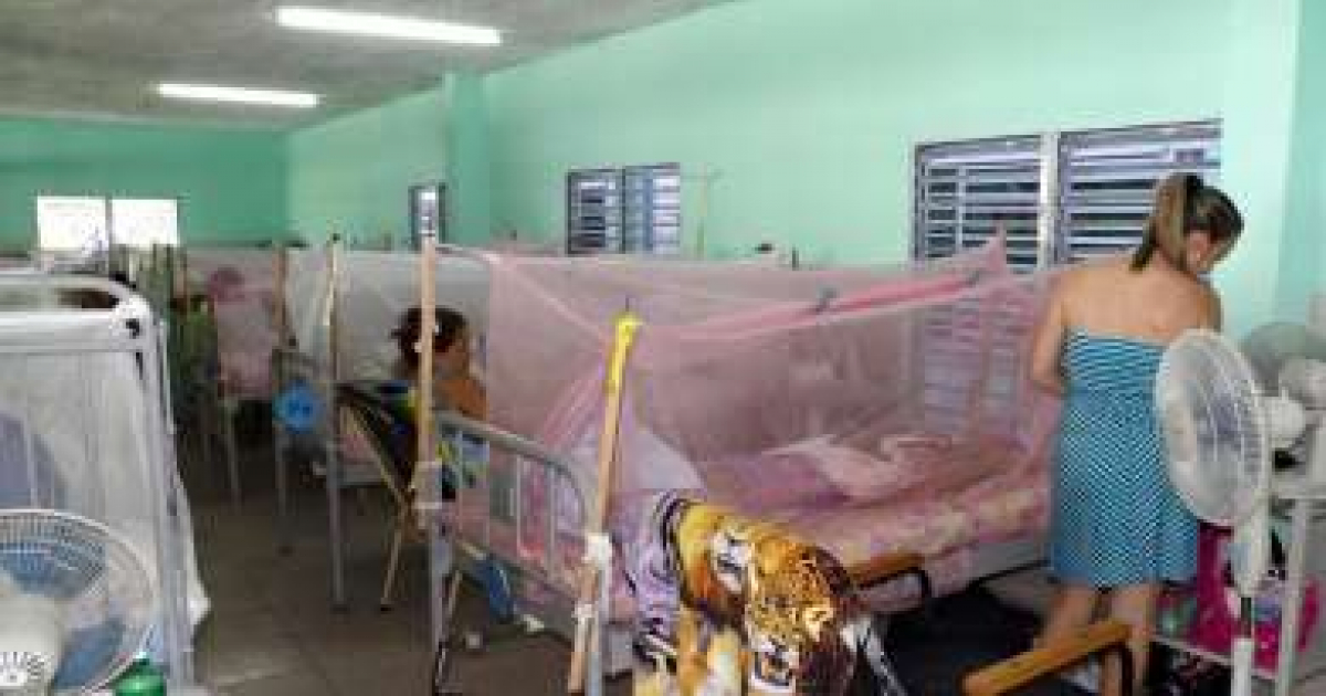 Aislamiento de pacientes con dengue en Cuba © Facebook / Florida de Cuba