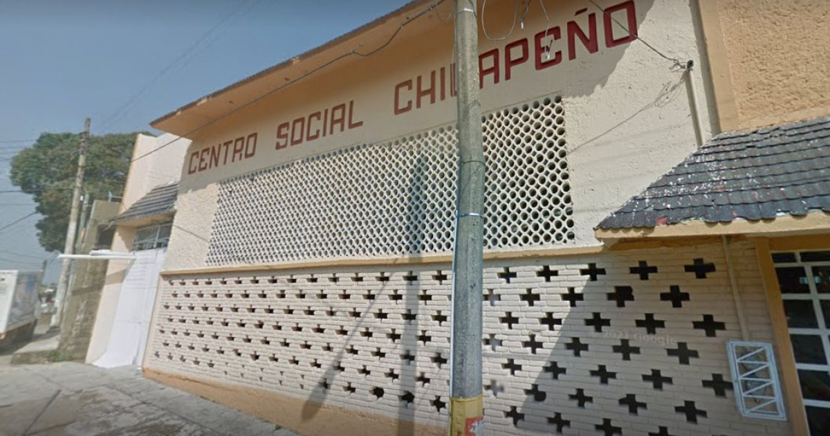 Centro Social Chilapeño en la ciudad de Minatitlán, Veracruz © Captura de pantalla Google Maps