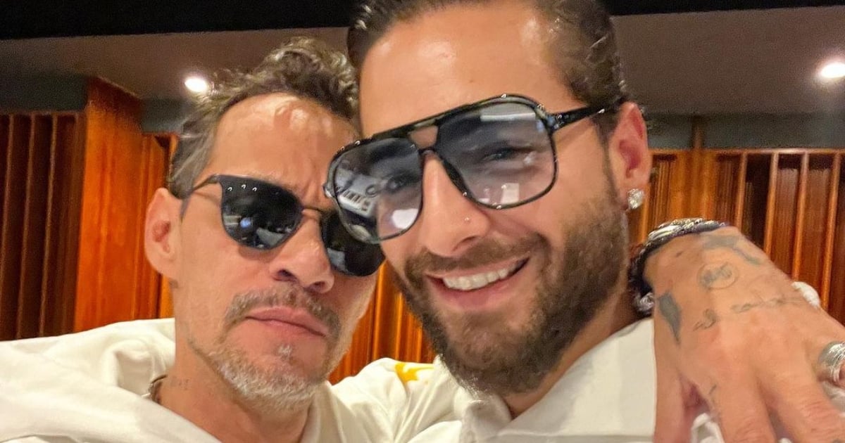 Maluma y Marc Anthony © Instagram / Maluma