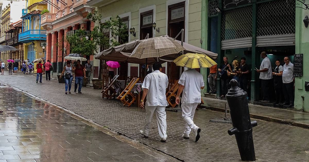 Lluvia en La Habana (imagen de referencia) © CiberCuba