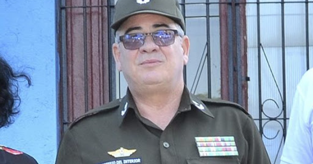Ministro del Interior de Cuba, general de división Lázaro Álvarez Casas © Escambray