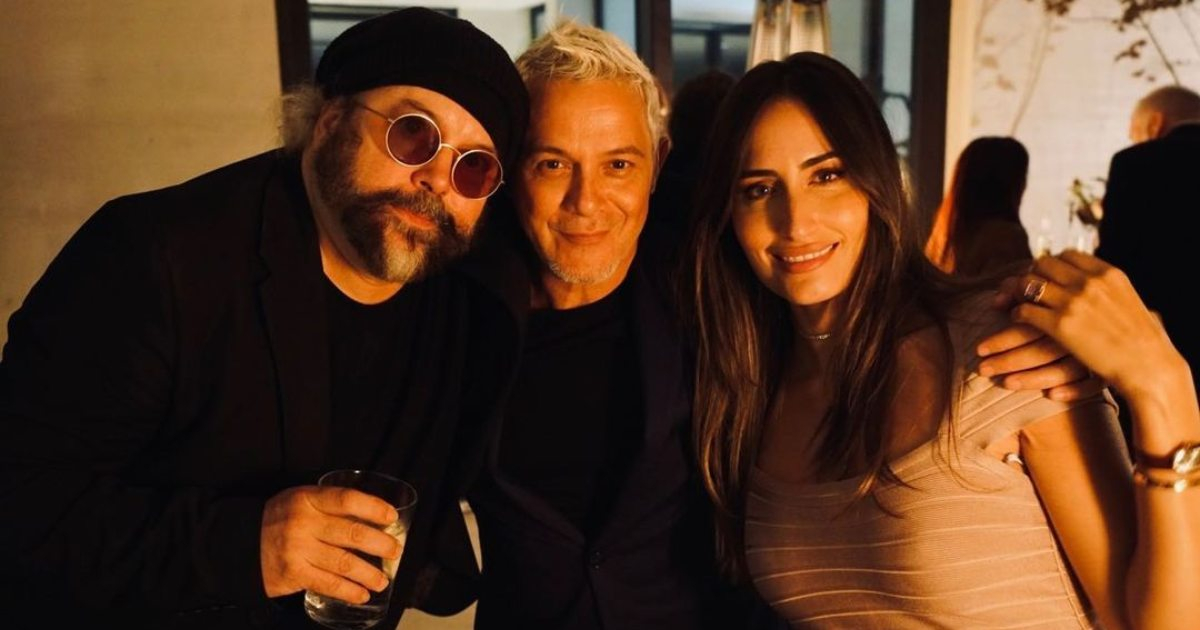 Carlos Varela junto a Alejandro Sanz y Rachel Valdés © Instagram / Carlos Varela 