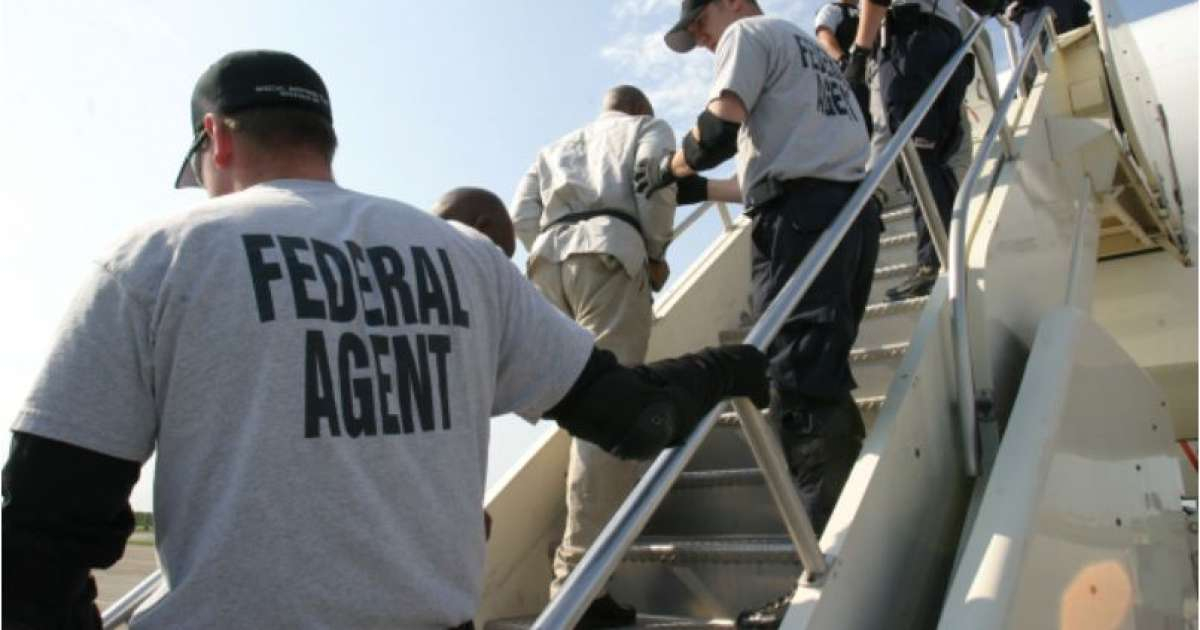 Vuelos de deportación bajo gestión de ICE. © DHS/ICE