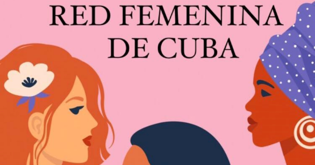 Cartel dela Red Femenina de Cuba © Twitter / RFC