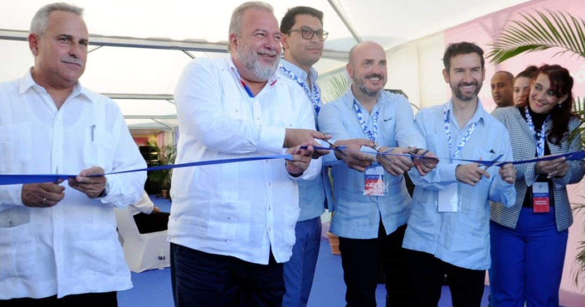 Gobierno cubano inaugura planta Suchel. © Twitter/Manuel Marrero Cruz