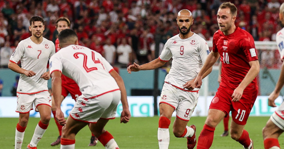 Túnez vs. Dinamarca © @FIFAWorldCup