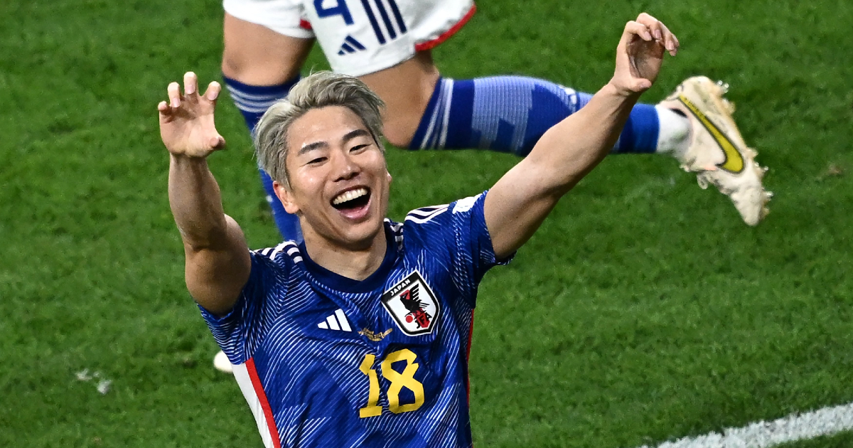 Takuma Asano liquidó a los alemanes © Twitter / @FIFAWorldCup