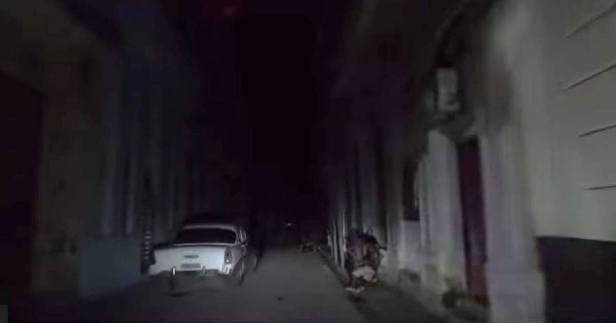Apagones en Cuba © Captura de video YouTube