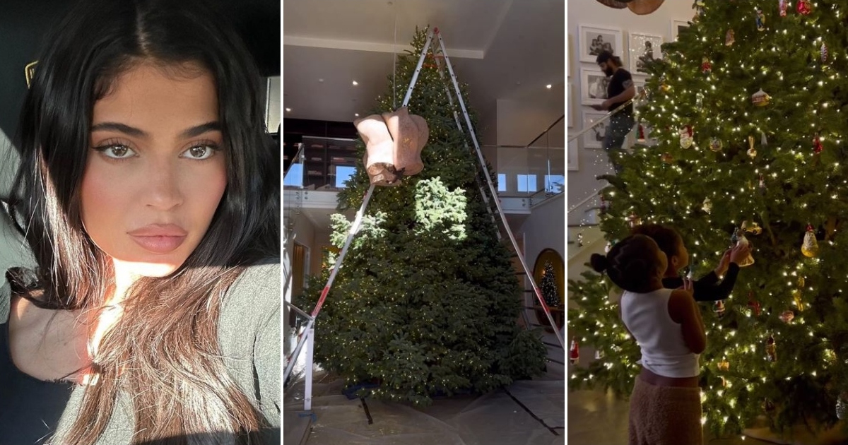 Kylie Jenner muestra su decoración navideña © Instagram / Kylie Jenner