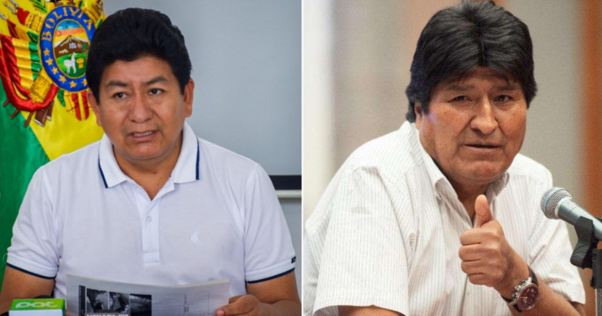 Edgar Montaño y Evo Morales © Facebook - Ministerio de Obras Públicas, Servicios y Vivienda / Wiki Commons