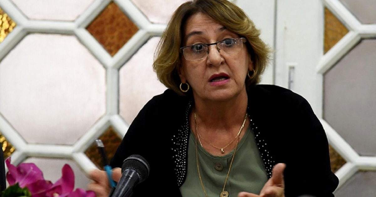 Alina Balseiro Gutiérrez, presidente del Colegio Electoral Nacional © Partido Comunista de Cuba