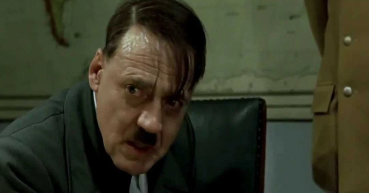‎Bruno Ganz interpretando a Hitler en "El hundimiento" © Captura de Youtube / Latina.pe