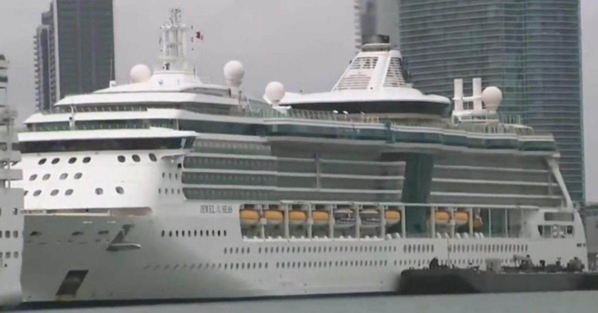 Crucero Jewel of the Seas © Captura de video / CBS News