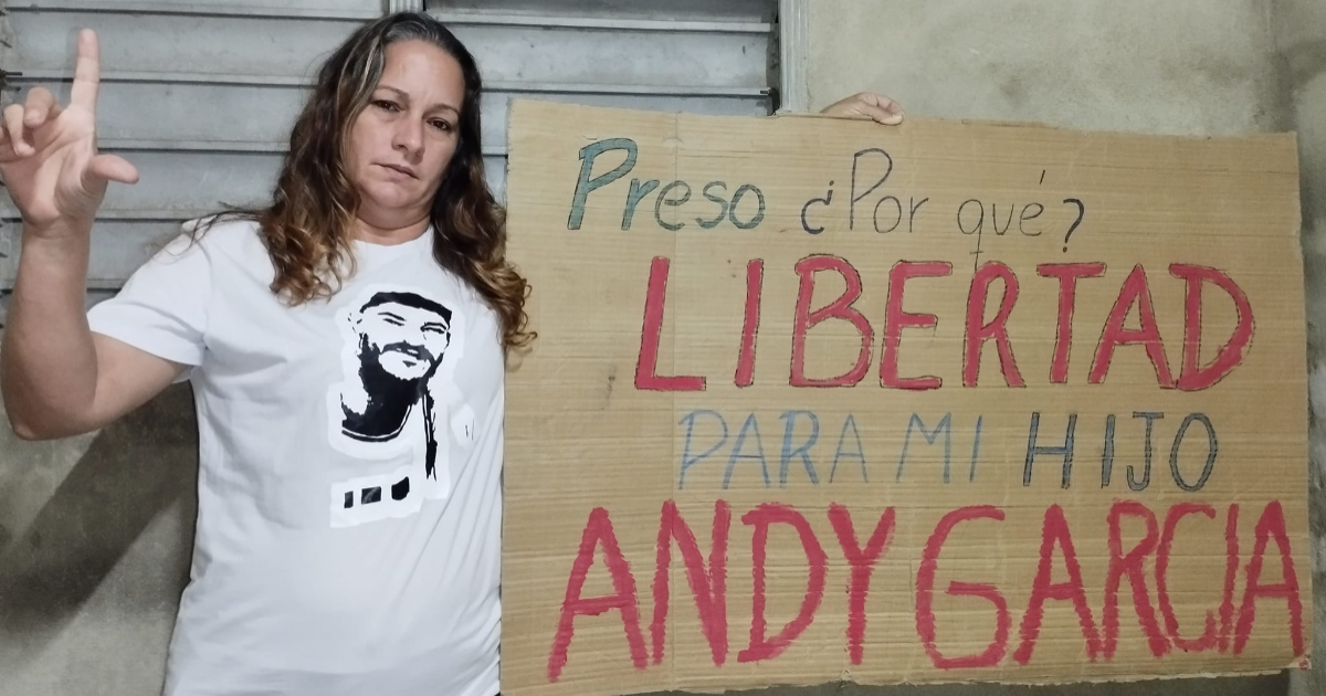 Madre de Andy García Lorenzo © Facebook / No me van a callar
