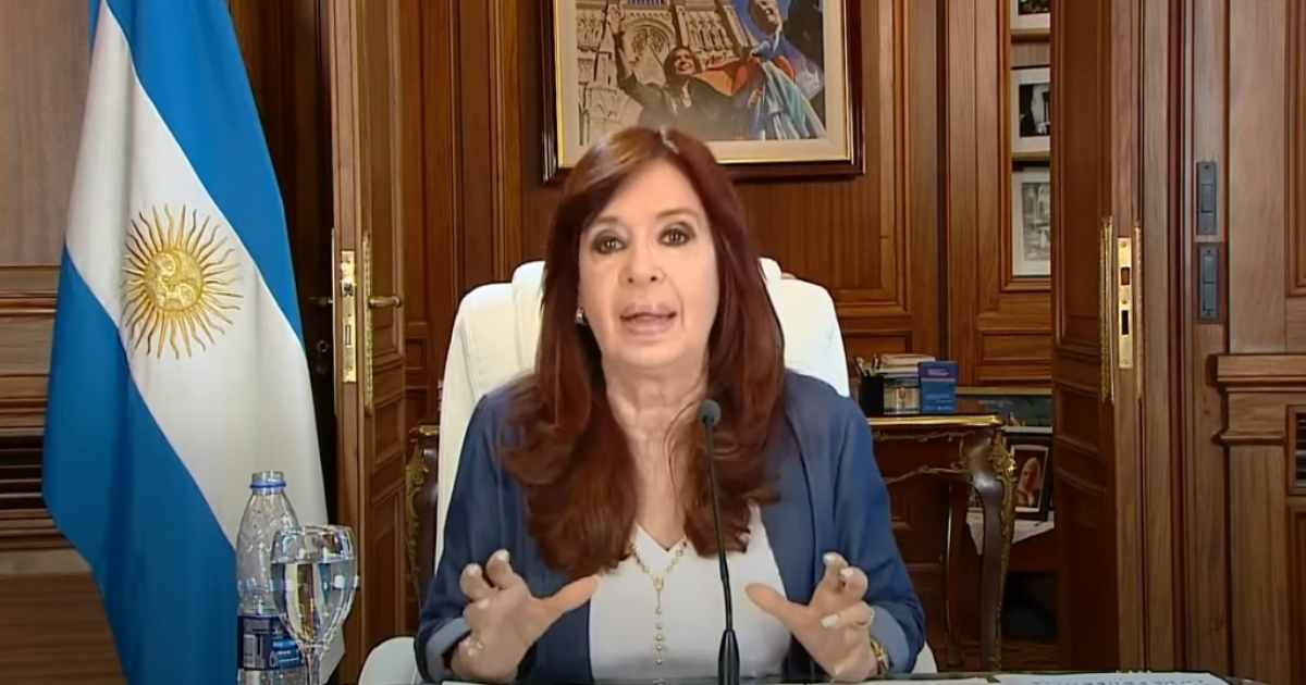 Cristina Fernández © Captura Youtube/Clarin