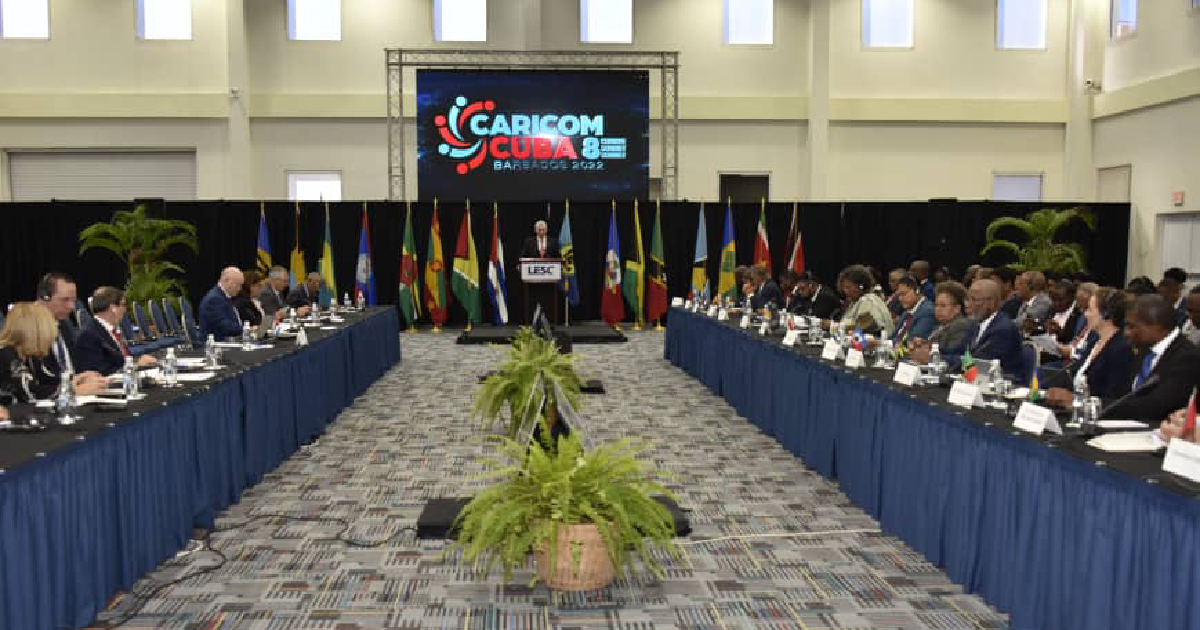 Cumbre Cuba-Caricom © Miguel Díaz-Canel Bermúdez / Twitter
