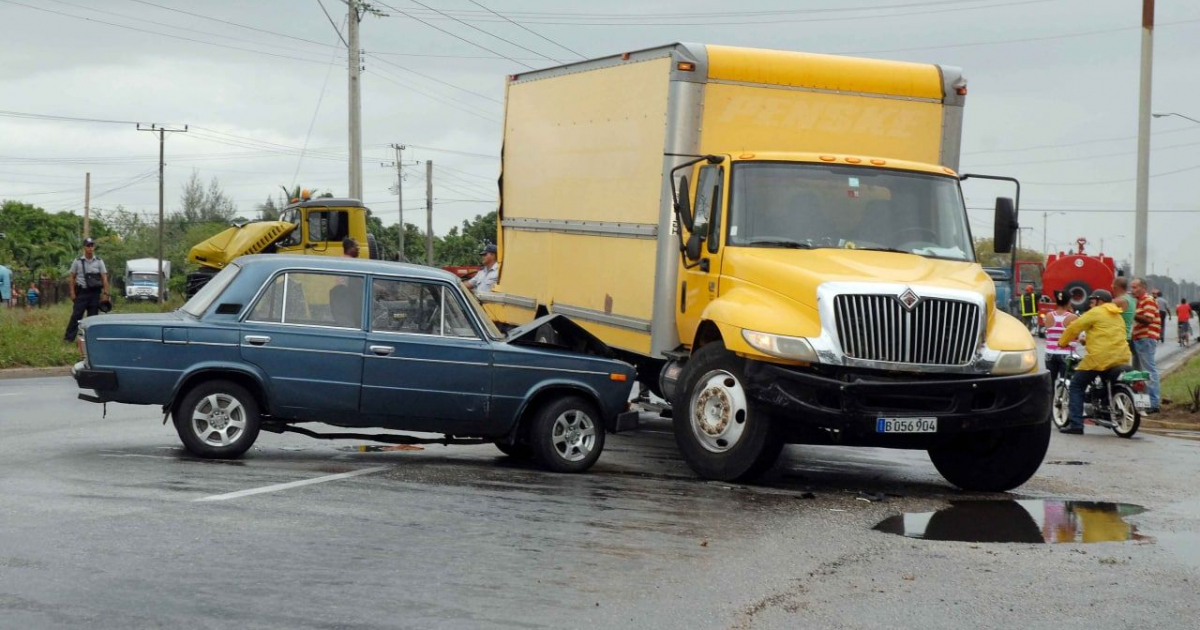 Accidente de tránsito en Camagüey © ACN/Rodolfo Blanco Cué 