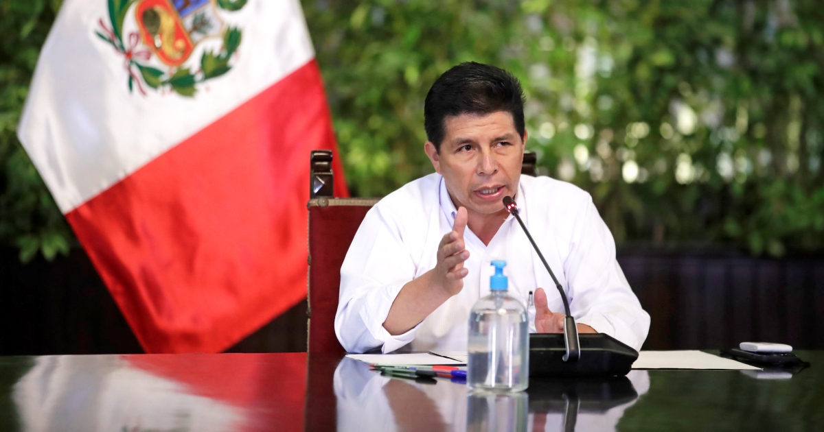 Pedro Castillo, expresidente de Perú © Flickr / Presidencia Perú