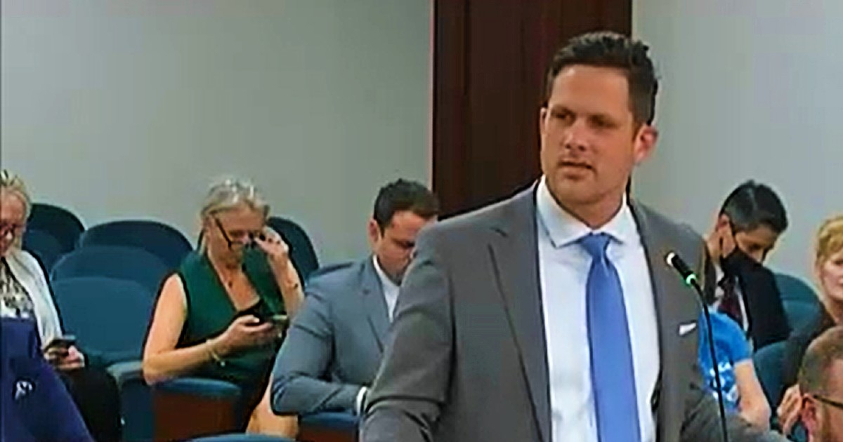 El excongresista republicano de Florida, Joseph Harding © Captura de video / clickorlando.com