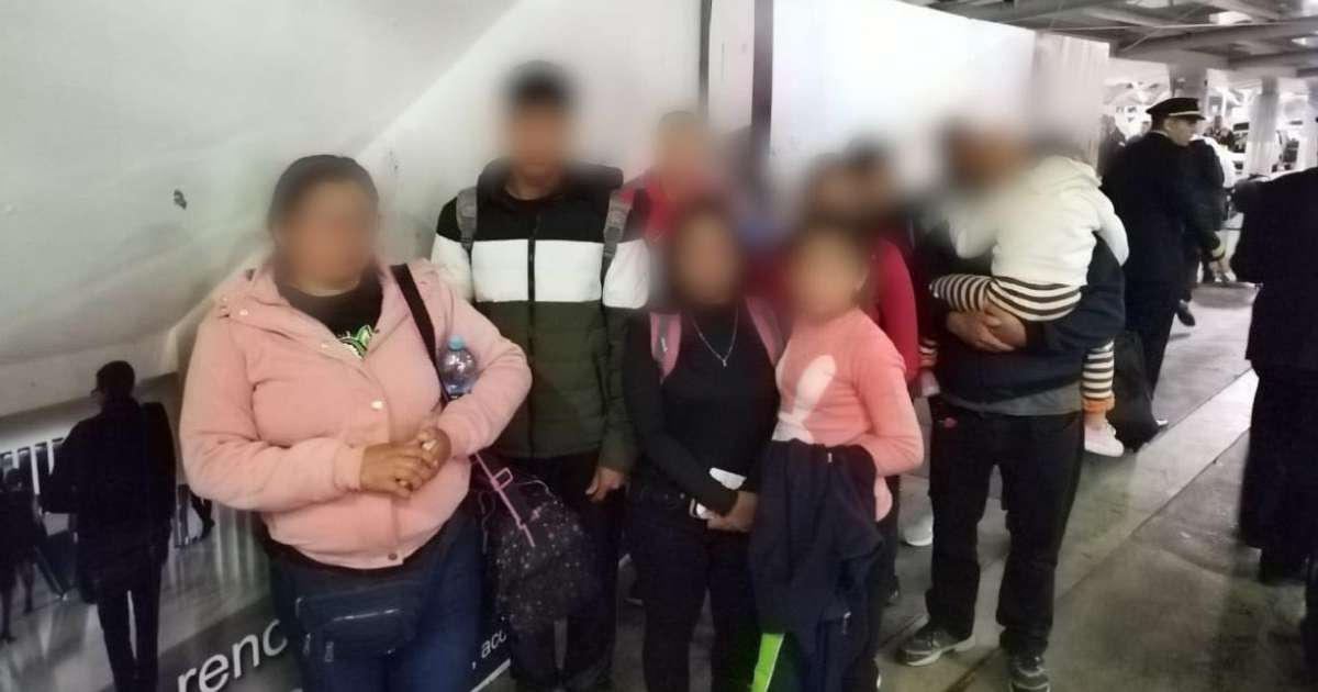 Migrantes detenidos en México (imagen de referencia) © Twitter/INM de México