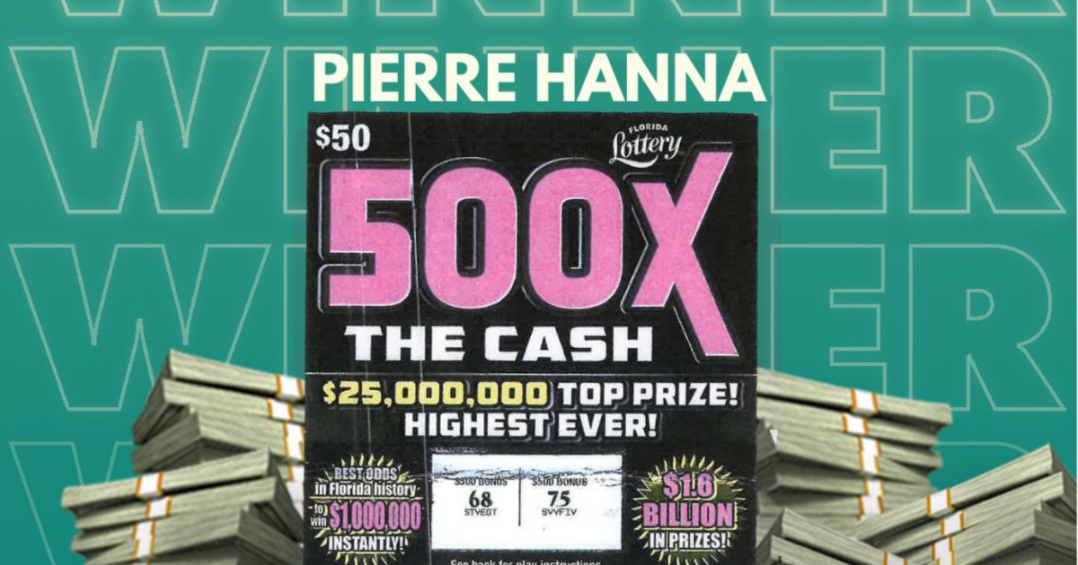 Gana un millón de dólares en lotería de rasca y gana de FRENZY
