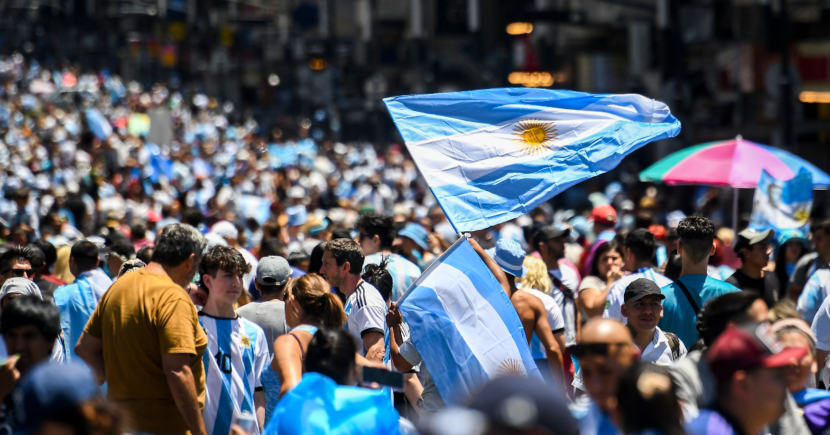 Argentina celebra su tercer Mundial de Fútbol © Copa Mundial FIFA / Twitter