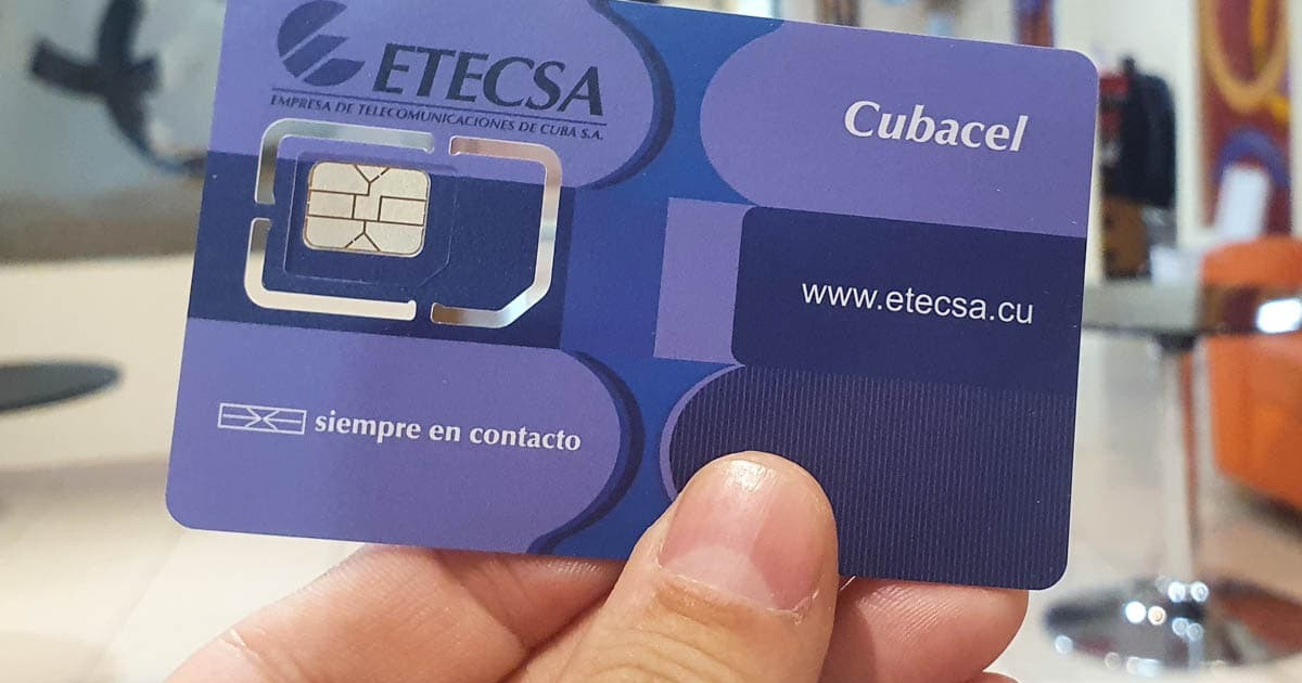 Tarjeta SIM de ETECSA © viajes.chavetas.es