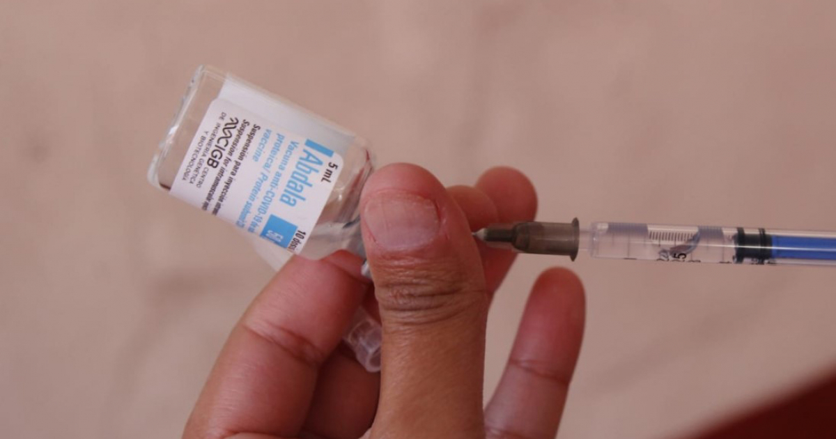 Vacuna Abdala © Twitter / Secretaría de Salud de la Ciudad de México