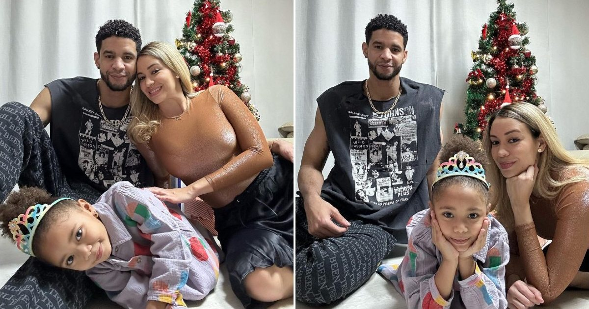 Iraisel celebra Navidad junto a su hija Daniela y su pareja Leonardo Leyva © Instagram / Iraisel