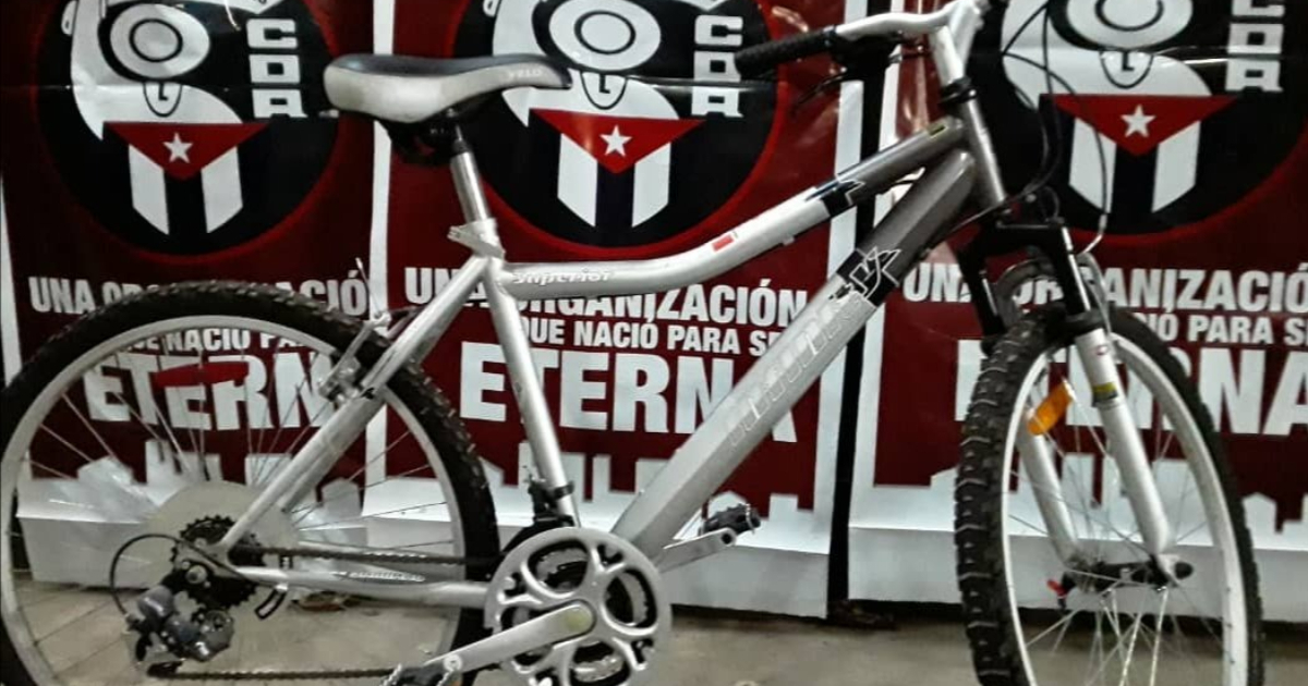 Bicicleta de los CDR (imagen de archivo) © Twitter / Gerardo Hdez. Nordelo